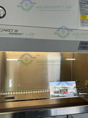 USED BAKER STERILGARD III ADVANCE SG403A CLASS II TYPE A2 BIO SAFETY CABINET 4 FT