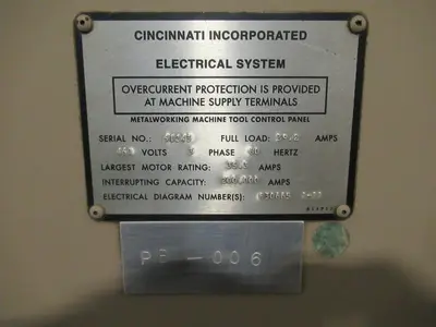 USED 1998 CINCINNATI FORM MASTER II