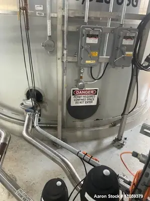 Used Paul Mueller Company, 15,700 Gallon Food Grade Storage Tank