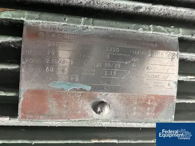 USED Conair Group 20 HP Conair Granulator, Model 72000101