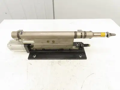 Weber Pneumatic Automatic Feed Screwdriving System 60mm Stroke Screwdriver