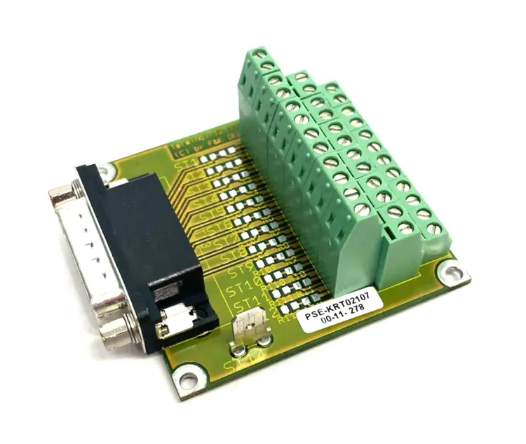 Used F&K Delvotec Terminal 12 Breakout Board Module 1178 I/O Boards & Replacement Parts Michigan US | Maverick Industrial Sales #1398162