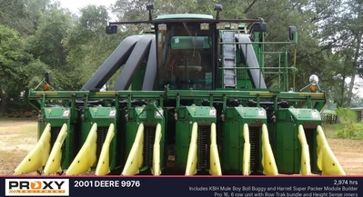 Used 2001 DEERE 9976 Self-propelled Harvesters Alabama US | Proxy Equipment #1384943