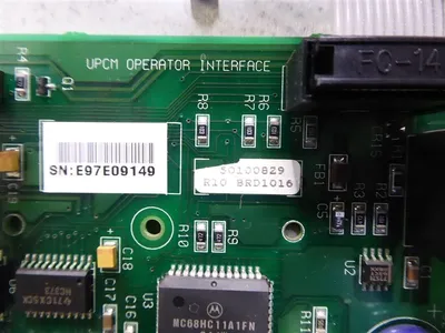 Trane 49500394 Universal PCM Human Interface Module Rev. 14 Used