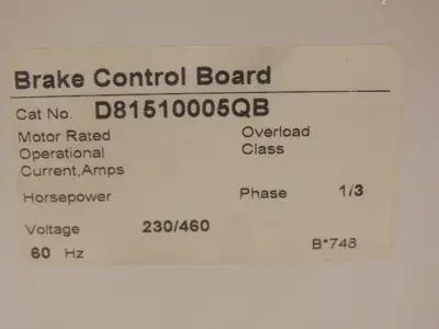 Used NORDIC CONTROLS _UNKNOWN_ Industrial Controls Indiana US | Arrow Industrial #1316623
