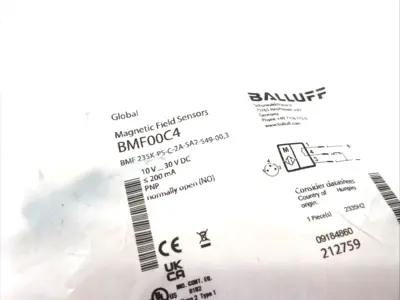 New | in-Stock Balluff Magnetic Field Sensor T-Slot BMF 235K-PS-C-2A-SA2-S49-00,3 Proximity Sensors Michigan US | Maverick Industrial Sales #1395163