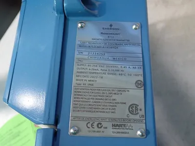 New | in-Stock 2022 EMERSON 8712EMR1A1N5M4Q4 Flowmeters Ohio US | HGR 24 #1272742