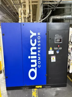 Used QUINCY QSI125 Rotary Screw & Sliding Vane Air Compressors South Carolina US | ESS Industrial Equipment Sales #1337487