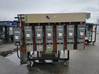 75 kVA Temporary Power Distribution Cart 600V Pri. 208Y/120V Sec.