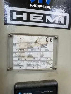 USED 2006 SYMPAK IPL 400C CASE PACKEER