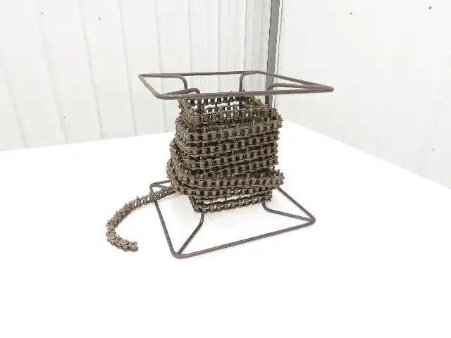Peer 50R X100FT SP D-1 E2PIN Roller Chain #50 Riveted 20' Reel D-1 Attachment