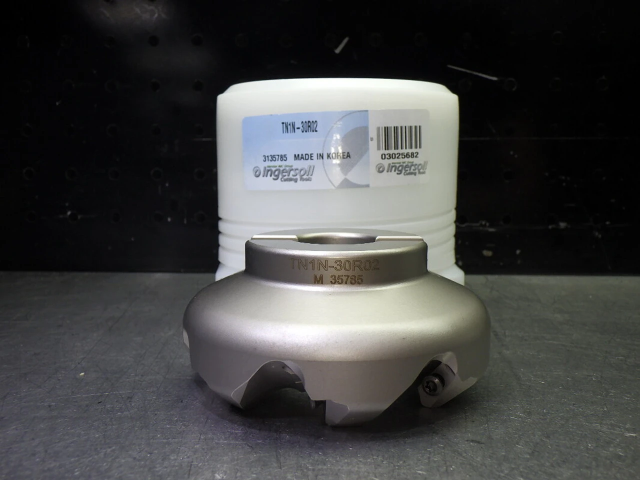 Ingersoll 3" Indexable Facemill 1" Arbor TN1N-30R02 (LOC2806B)
