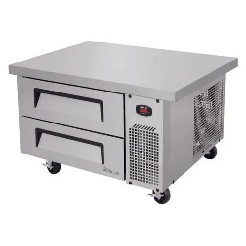 Turbo Air TCBE-36SDR-E-N6 41 5/8" Super Deluxe Chef Base w/ (2) Drawers - 115v
