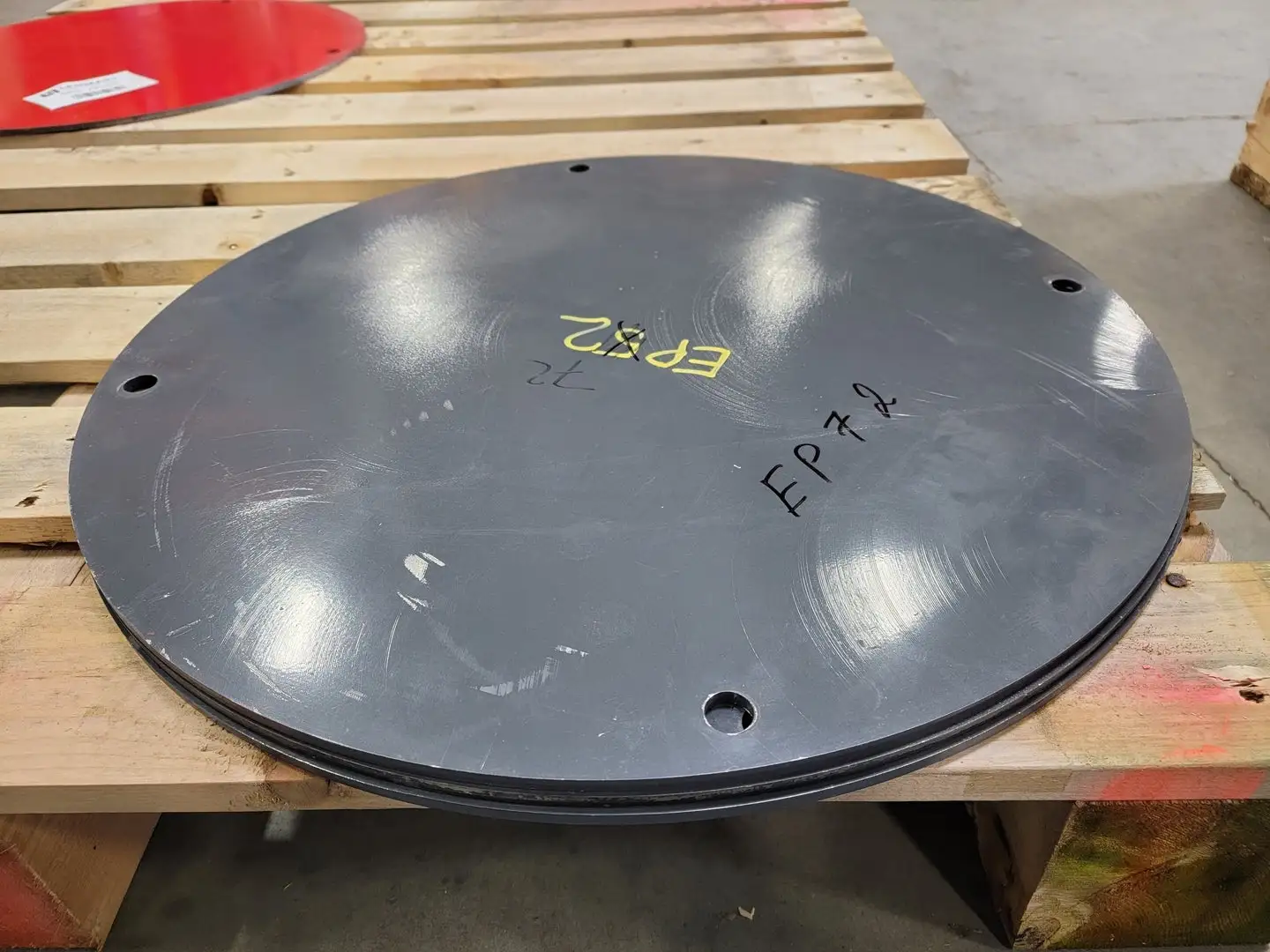 End Plate Cover EP72 for 340 mm Shaft Diameter Plummer Blocks