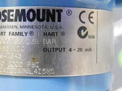 USED ROSEMOUNT ANALYTICAL 3051HG5A22AD21AB6L4I5M5