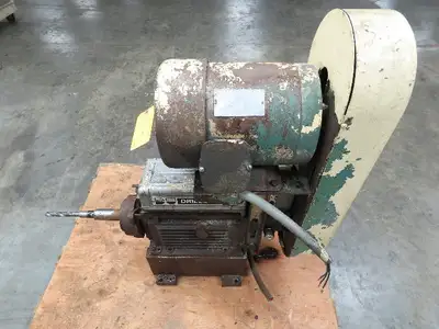 Racine Bosch Drill Unit 3 Ph 230/460V 3 HP 500RPM Horizonal Boring Mill