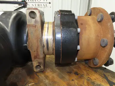 Hyster E100XN Forklift Front Dual Wheel Drive Axle Assembly 8-Lug Off E100XN