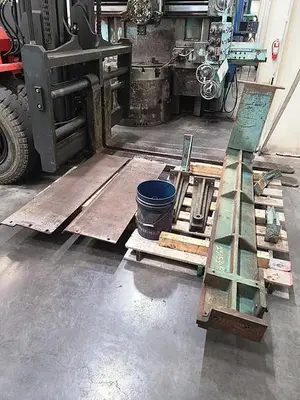 Used 1976 WYSONG 1038 Power Squaring Shears (Inch) Pennsylvania US | Hildebrand Machinery Co. #1481731
