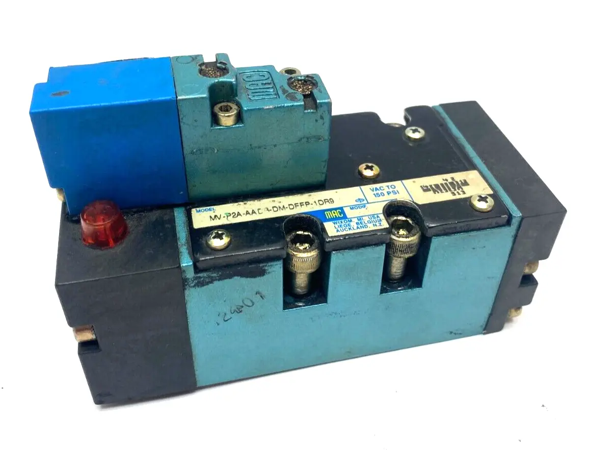 MV-P2A-AADB-DM-DFFP-1DR9 | MAC Valves  Solenoid Valve VAC to 150psi - Used