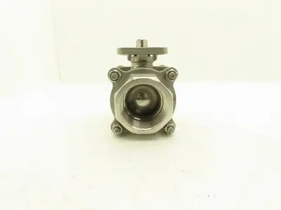 DynaQuip H160 Pneumatic Actuator 2" CF8M Stainless Ball Valve 1AWR8