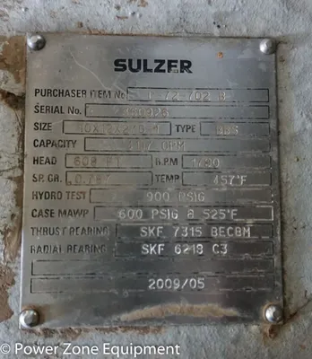 NEW SULZER 10X12X27G