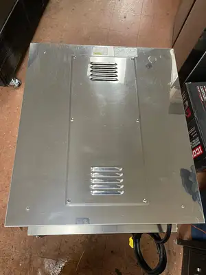 Used Henny Penny Used Henny Penny HC-903 CDT Heated Holding Pass Thru Cabinet with Flip Doors and Timers 120V Hot Food Warming, Holding, & Transport Cabinets Illinois US | Falcon Restaurant Supply #1375758