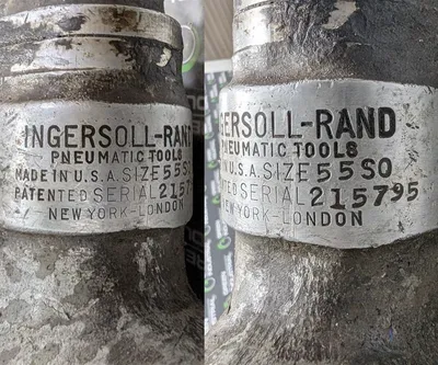 Ingersoll Rand Model 55S0 Multi-Vane Pneumatic Drill Used
