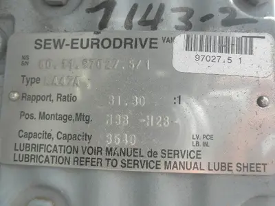 USED EURODRIVE KA47A