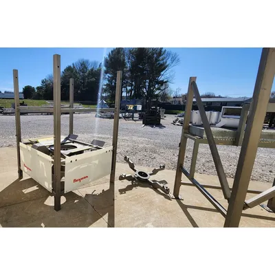 Used 2,200LB Flexicon Supersack Bulk Bag Unloader Discharger