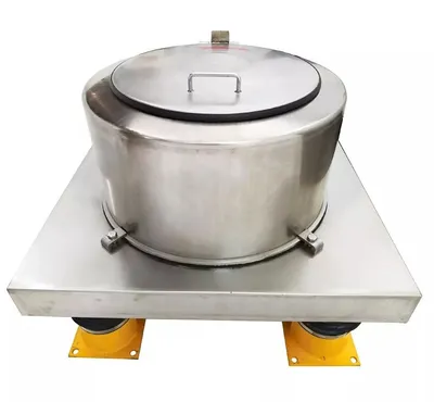 NEW: Chinese 20 x 11 perforate basket centrifuge, 304SS.
