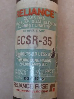USED RELIANCE ELECTRIC ECSR-35RA