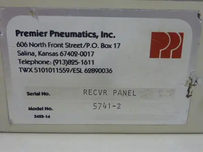 USED PREMIER PNEUMATICS 5741-2
