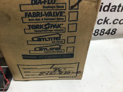 ITT Grinnell Industrial Diaphragm Valve 3/4″ 2451-830-WB for fluid Control