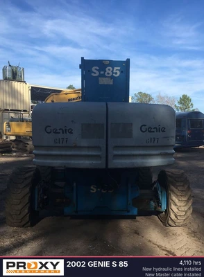 Used 2002 GENIE S 85 Aerial Work Platforms Florida US | Proxy Equipment #1377357