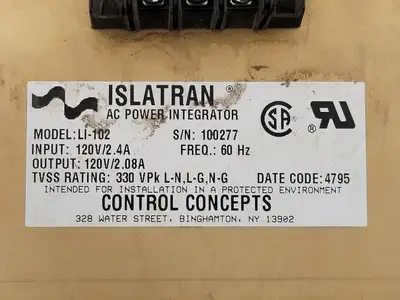 USED ISLATRAN LI-102