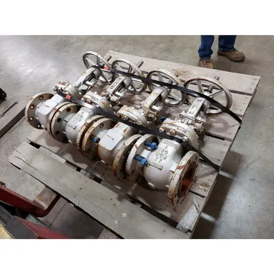 Used Newman Newco 4" Gate Valve - Style Cb2, Class 150