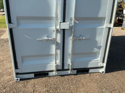 New 11’ Job Site Storage Container, 133-1/2” long x 80” Wide x 88-1/2” tall overall, Swing Doors on ...
