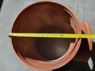 15"x15"x12" Grooved End Reducing Tee Fitting