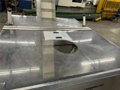 8" Wide Hoppmann Inclined Conveyor