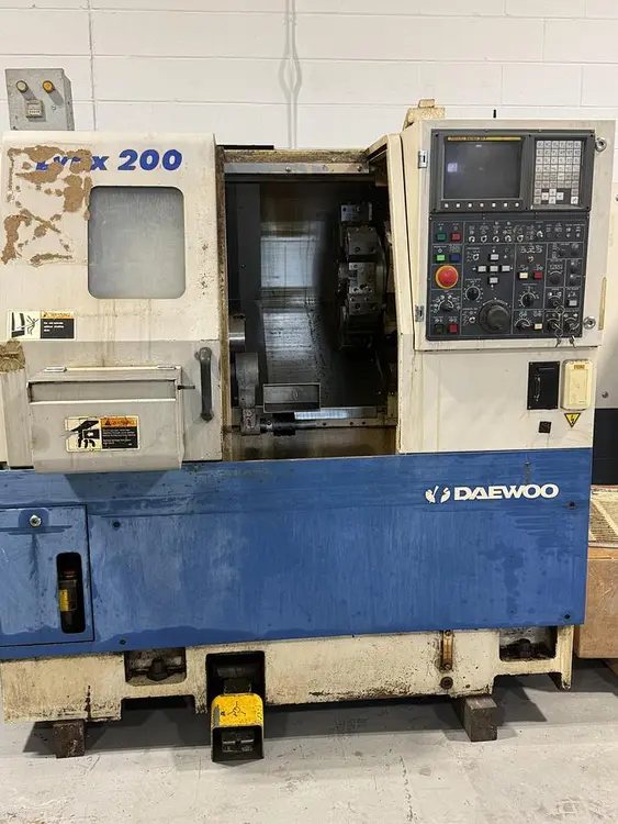 Used 1998 DOOSAN LYNX 200A CNC Lathes Minnesota US | Source Machinery Sales #506642