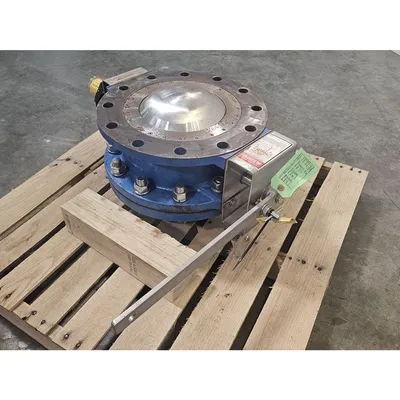 8" Roto-Disc Size 8 Spherical Valve Manual hand lever actuation [UNUSED!]
