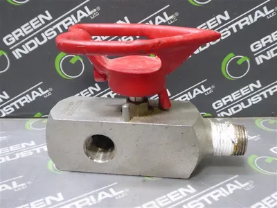 D/A Mfg. Inc. PG6-T-SS-F4M4AHPS-HP4-DEG Pressure Transmitter Valve Used