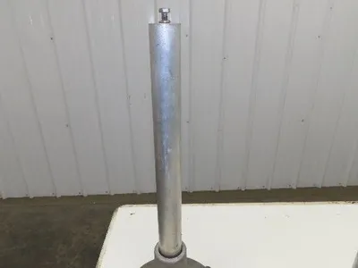 Aluminum Pedestal Base Round Pipe Conveyor Leg Stand Adj Height 24"-28" Set of 4