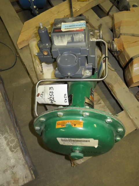 Fisher 1" type EZ Steam Valve with Actuator and Positioner , Unused Condition