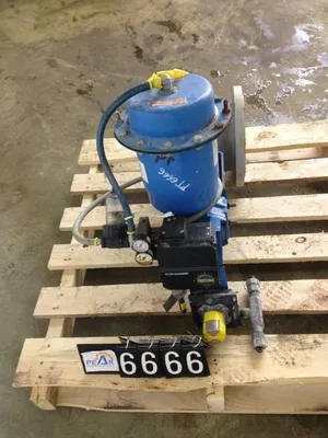 Neles Jamesbury 8"-150 V-Ball Control Valve