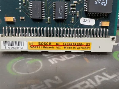 Bosch 1070078691-103 Weld Timer IB-PMS Module 2098-I-C-B-T Used