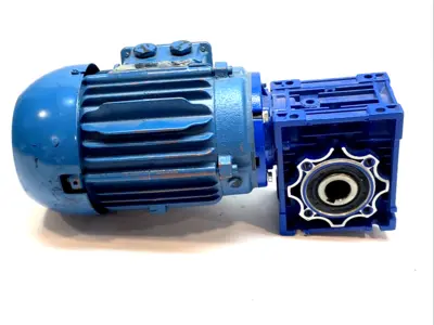 Used WEG Motor w/ Lenze GSN05-1NHAR Worm Gearbox 0.75kW Gearmotors Michigan US | Maverick Industrial Sales #1395895