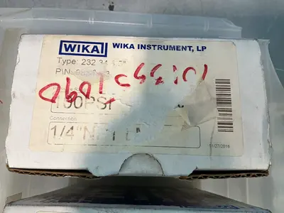 Used 2016 WIKA 232.34 4.5” Miscellaneous MRO Ohio US | HGR 24 #1446233