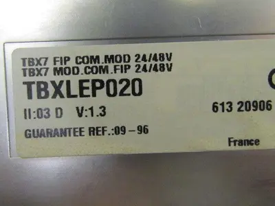 AEG Schneider Telemecanique TBX 7 TBXLEP020