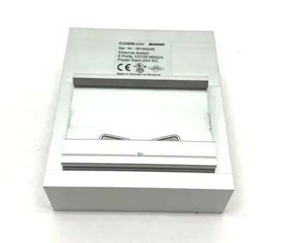 Used Beckhoff Ethernet Switch 8-Port PLC Ethernet Equipment Michigan US | Maverick Industrial Sales #1391423